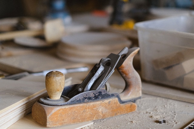 Parts of A Hand Plane